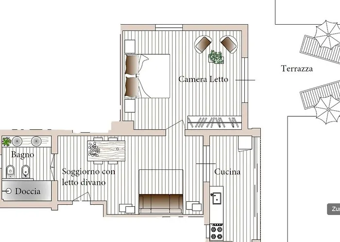 Mit Terrasse By Interhome 公寓 萨塞塔